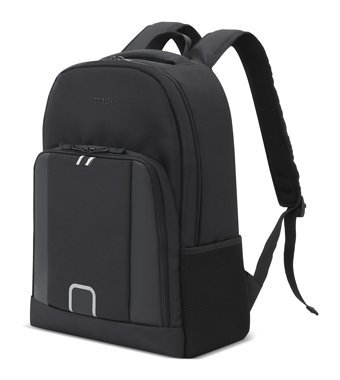 Mack Luna Eco MCE-1201 15.6 inç Kumaş Su Geçirmez Sırt Laptop Çantası Siyah