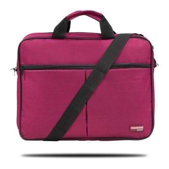 Classone Eko BND305 15.6 inç Kumaş El-Omuz Laptop Çantası Bordo
