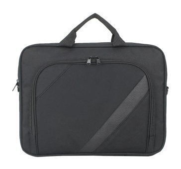Case Club 17.3 inç Kumaş Su Geçirmez Sırt Laptop Çantası Siyah