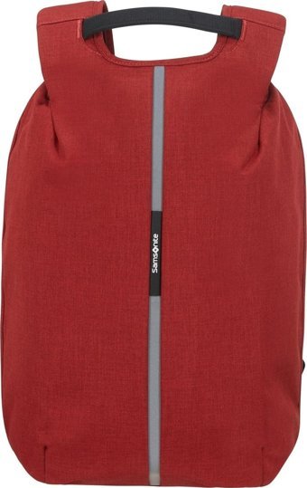 Samsonite Securipak KA6-10-001 15.6 inç Kumaş Su Geçirmez Sırt Laptop Çantası Kırmızı