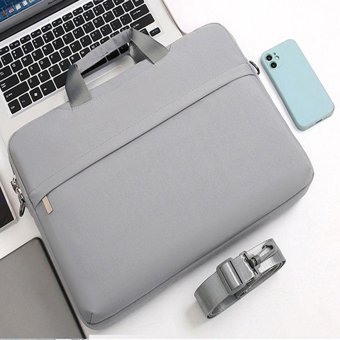 Jms 15.6 inç Oxford Kumaş Su Geçirmez El-Omuz Laptop Çantası Gri