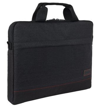 Mack Unicity MCC-401 14.1 inç Kumaş Su Geçirmez El-Omuz Laptop Çantası Siyah