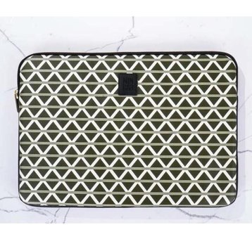 Minbag Marin 13 inç Polyester Su Geçirmez Kılıf Laptop Çantası Yeşil