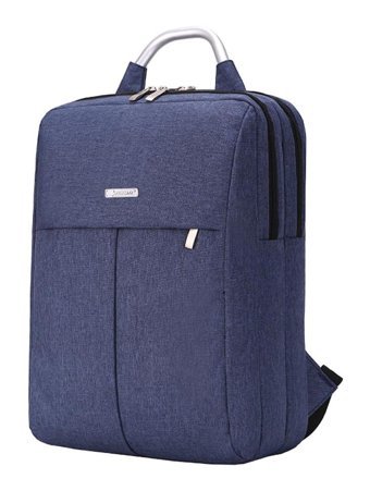 Cicilin 15.6 inç Polyester Su Geçirmez Sırt Laptop Çantası Mavi
