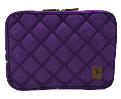 U.S. Polo Assn. 22476-78-81-79-80 13-13.3 inç Kumaş Su Geçirmez Kılıf Laptop Çantası Mor