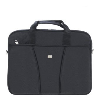 Plm Orion 17 inç Kumaş El-Omuz Laptop Çantası Siyah