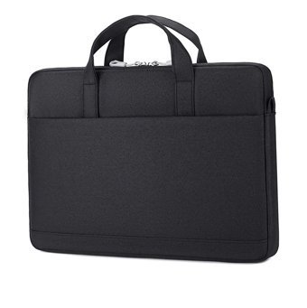 Cicilin 13 inç Oxford Kumaş Su Geçirmez El-Omuz Laptop Çantası Siyah