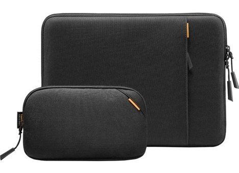 Tomtoc Defender A13D2DV 14 inç Polyester Kılıf Laptop Çantası Siyah
