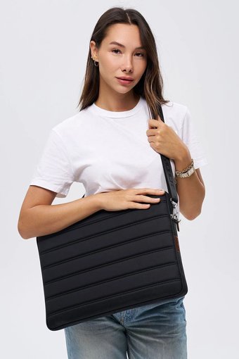 Morca 16 inç Kumaş Su Geçirmez Kılıf Laptop Çantası Siyah