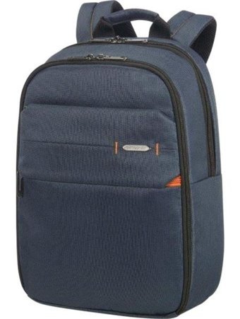 Samsonite CC8-01-004 14.1 inç Kumaş Su Geçirmez Sırt Laptop Çantası Mavi