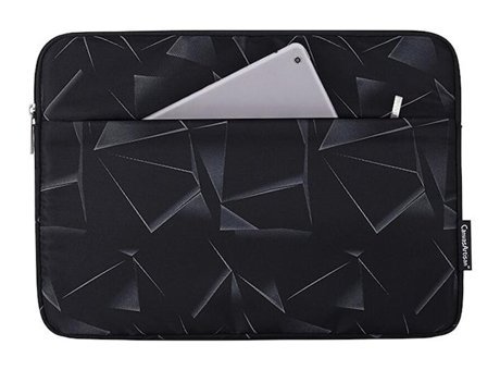 Canvas Artisan H6-11 12 inç Deri Kılıf Laptop Çantası Siyah