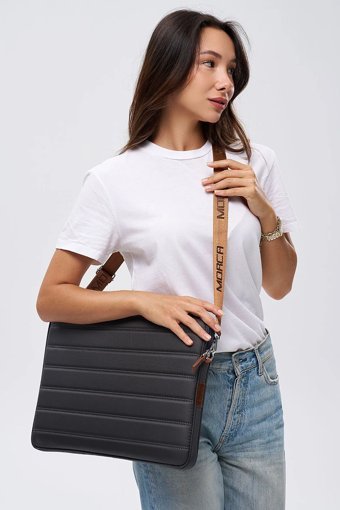 Morca 16 inç Kumaş Su Geçirmez Kılıf Laptop Çantası Gri