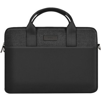 Wiwu 14-15.6 inç Oxford Kumaş Su Geçirmez El-Omuz Laptop Çantası Siyah