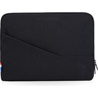 U.S. Polo Assn. PLEVR23691 15.6 inç Polyester Su Geçirmez Kılıf Laptop Çantası Siyah
