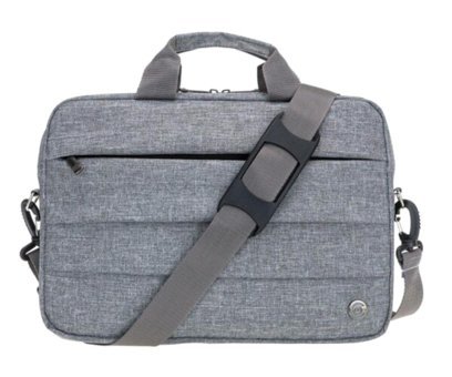 Plm CanyonCase 13 inç Kumaş Su Geçirmez El-Omuz Laptop Çantası Gri
