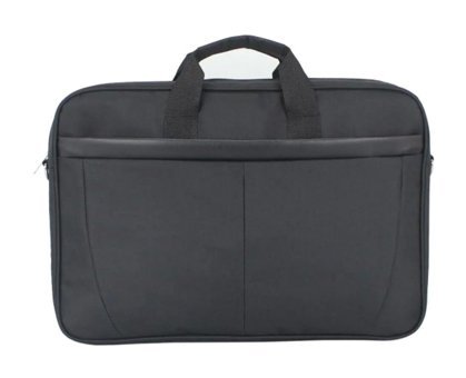 Case Club 2117 17.3 inç Kumaş Su Geçirmez El-Omuz Laptop Çantası Siyah