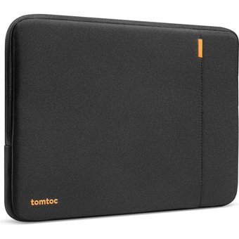 Tomtoc Defender A13-C02D 13 inç Polyester Kılıf Laptop Çantası Siyah
