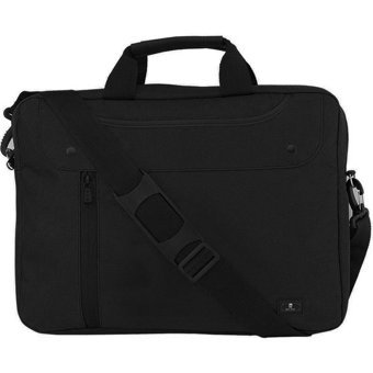 Beutel NLS500 15.6 inç Suni Deri Su Geçirmez El-Omuz Laptop Çantası Siyah
