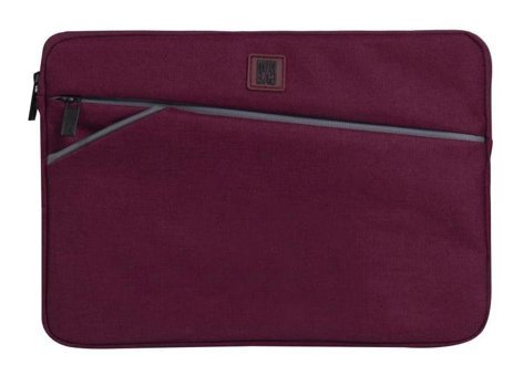 Minbag Peter 15 inç Polyester Su Geçirmez Kılıf Laptop Çantası Bordo