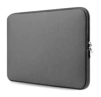 Arabulalaca A2338 13 inç Kumaş Su Geçirmez Kılıf Laptop Çantası Gri