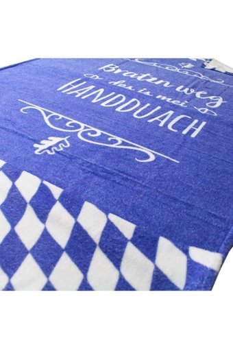 Bavaria Pamuklu Plaj Havlusu Mavi