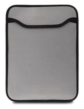 Arabulalaca A2779 14 inç Neopren Su Geçirmez Kılıf Laptop Çantası Gri