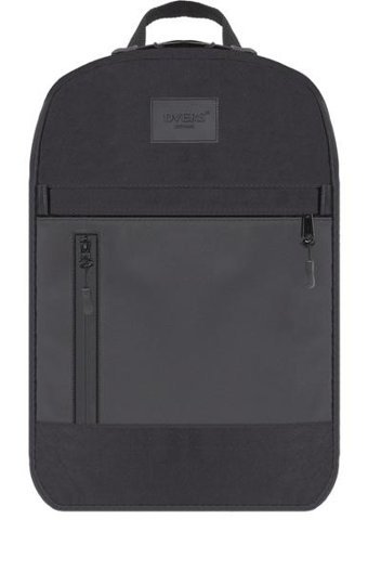 D'Vers 16.9 inç Kumaş Su Geçirmez Sırt Laptop Çantası Siyah