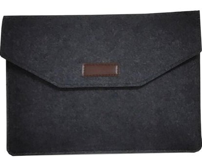Gubisi 14 inç Keçe Kılıf Laptop Çantası Siyah