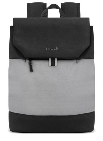 Mack Zen Eco Mce-1301 14.1 inç Kumaş Su Geçirmez Sırt Laptop Çantası Gri