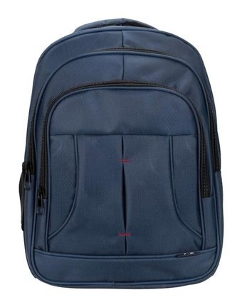 Plm City UNUNAPLM0069 15.6 inç Jakarlı Kumaş Sırt Laptop Çantası Lacivert