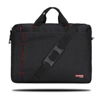 Classone Wtxpro TL5600 15.6 inç Kumaş Su Geçirmez El-Omuz Laptop Çantası Siyah