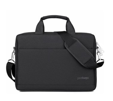 Wslcn 13-14-15 inç Polyester Su Geçirmez El-Omuz Laptop Çantası Siyah