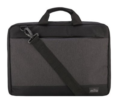 Classone ML-F100 15.6 inç Kumaş Su Geçirmez El-Omuz Laptop Çantası Siyah