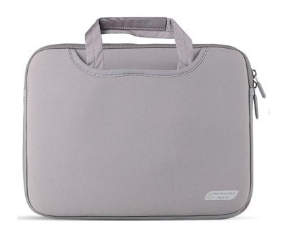 Lbw 15 inç Kumaş El-Omuz Laptop Çantası Gri