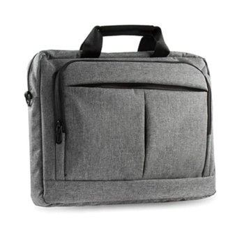 Differ Studio 15.6 inç Kumaş Su Geçirmez El-Omuz Laptop Çantası Gri