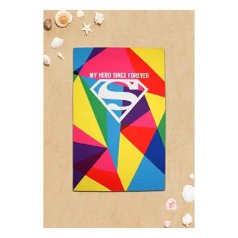 Dogo Mare My Hero Since Forever Superman Superman Plaj Havlusu Çok Renkli