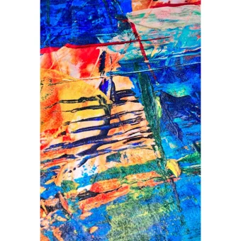 Snowsea Sp1034 Giyilebilir 65x75 cm Pamuklu Polyester Plaj Havlusu Mavi
