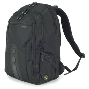 Targus Eco Spruce TBB013EU 15.4 inç Polyester Su Geçirmez Sırt Laptop Çantası Siyah