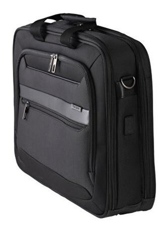 Samsonite 123671-1041 17.3 inç Polyester El-Omuz Laptop Çantası Siyah