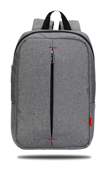Classone Roma 15.6 inç Kumaş Su Geçirmez Sırt Laptop Çantası Gri