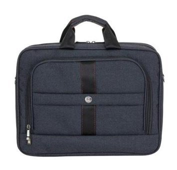 Plm Santori 13 inç Polyester El-Omuz Laptop Çantası Siyah