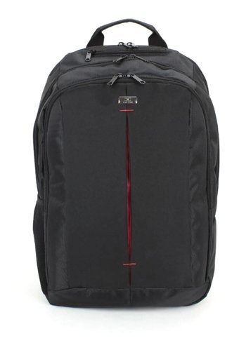 Case Club 17.3 inç Polyester Su Geçirmez Sırt Laptop Çantası Siyah