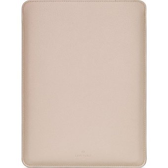 Comfyable 15 inç Deri Su Geçirmez Kılıf Laptop Çantası Vizon