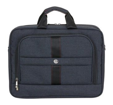 Plm Santori 15.6 inç Polyester El-Omuz Laptop Çantası Füme