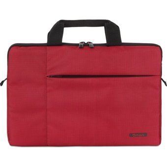 Mack Belize MCC-203 15.6 inç Kumaş Su Geçirmez El-Omuz Laptop Çantası Bordo