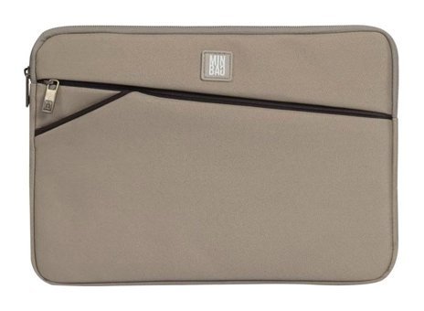 Minbag Peter 15 inç Kumaş El-Omuz Laptop Çantası Krem