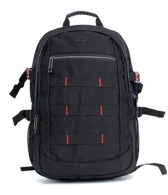 Necati Çanta 15.6 inç Polyester Sırt Laptop Çantası Siyah
