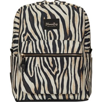 BloominBag Stripy Tricky 13-14 inç Kumaş El-Omuz Laptop Çantası Siyah