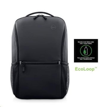 Dell Ecollop Essential 16 inç Polyester Su Geçirmez Sırt Laptop Çantası Siyah