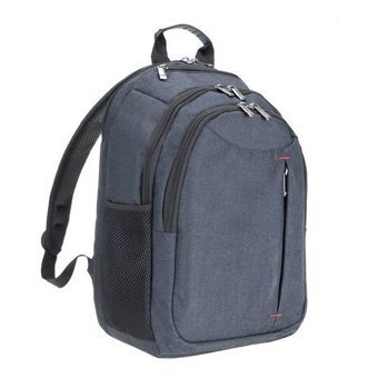 Plm Lidya 15.6 inç Kumaş Sırt Laptop Çantası Koyu Gri